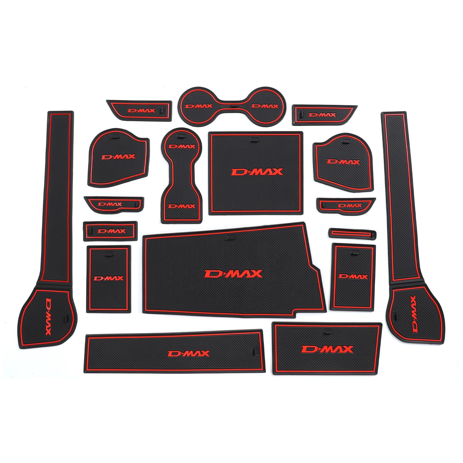 

для ISUZU D-MAX 2025 - 2025 DMAX противоскользящий коврик для пазов под калитку нескользящая накладка на дверной паз аксессуары для салона автомобиля подстаканник