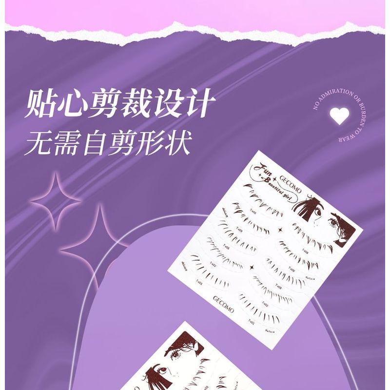 Stapi - Natural Bottom False Eyelashes Sticker