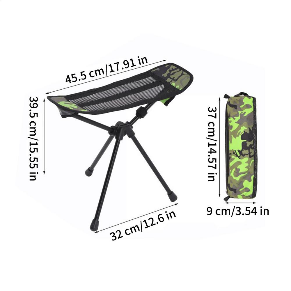 

Camping Foot Rest Foldable Lightweight Portable Ergonomic Footrest Portable Foot Stool For Airplane Travel Outdoor Beach Patio чёрный