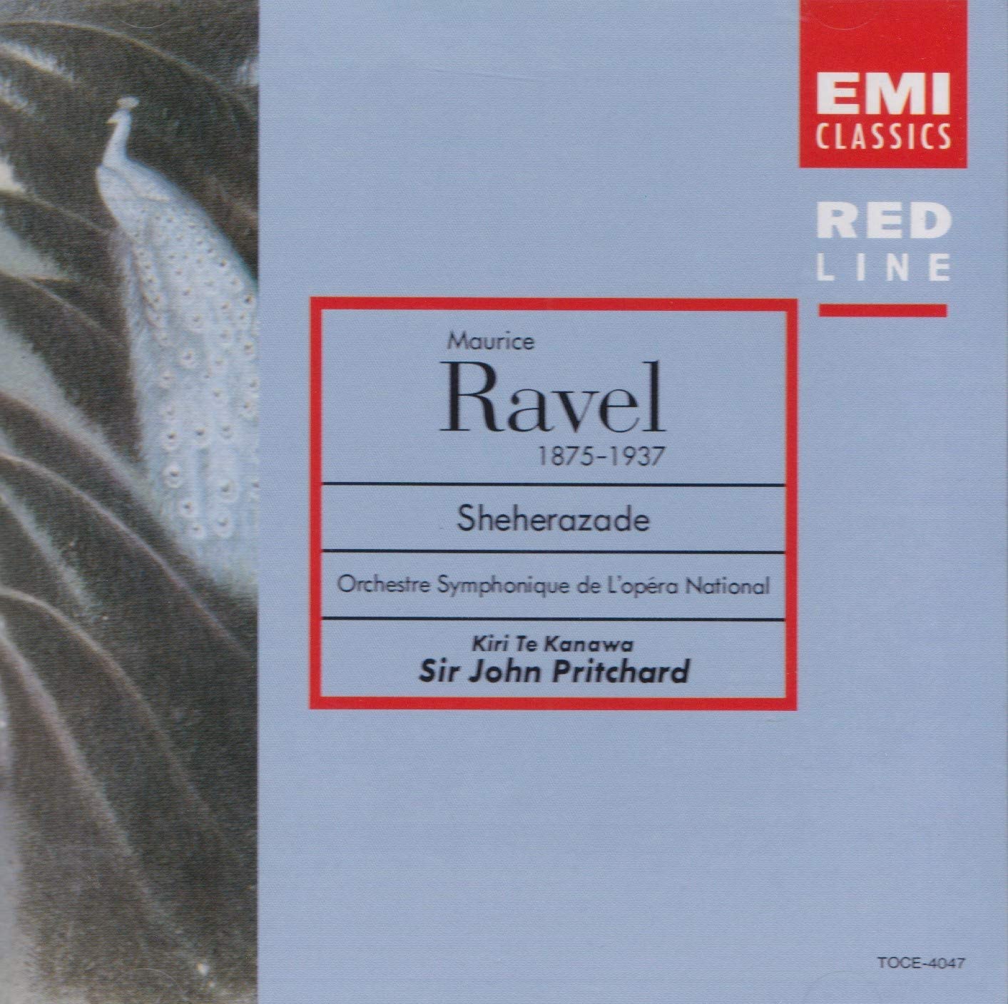 

CD KIRI TE KANAWA, HENRI DUPARC & OTHE - Sponsored by Scheherazade TOCE4047 Japan ObiClassical Used