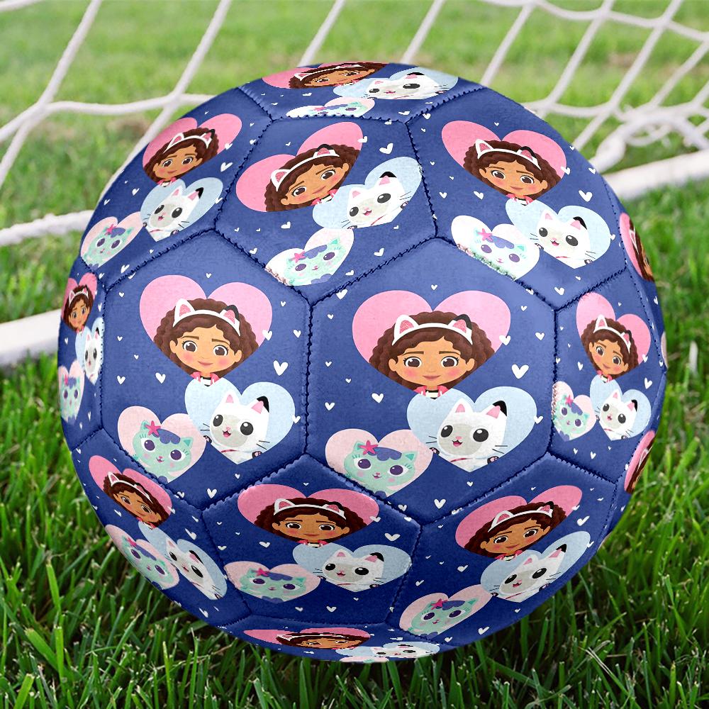 Gabby's Dollhouse Theme Size 5 Soccer Ball, Suitable for Both Indoor and Outdoor Matches, a Gift Suitable for Everyone.