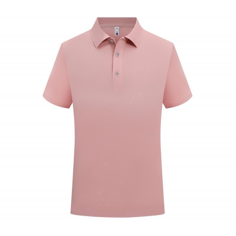 Custom Polo Shirts with Logo Print – Solid Color, Breathable, Short Sleeve Work Uniforms