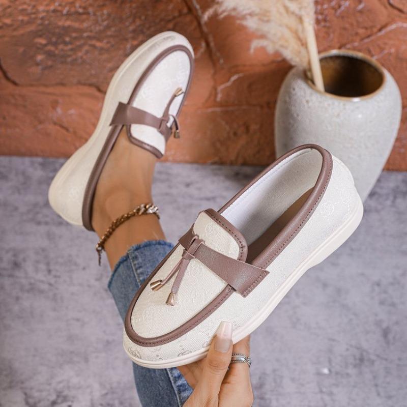 Mode 2024 Neu Frühling Sommer Damen Slipper Bequeme Damenmode Flache Schuhe Lässig Weiche Sohle Laufschuhe Zapatos De Mujer