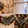 Acrylic Christmas Wreath with Snowflake Icicle Design