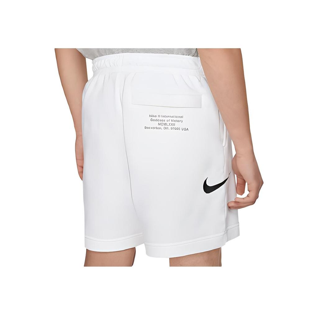 Nike French Terry Swoosh Shorts Men Bottoms White DB4958-100