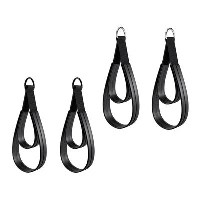 1 Pair Pilates Double Looped Straps Comfortable D-Rings Straps Yoga Straps Workout Accessories For Pilates Gym Training