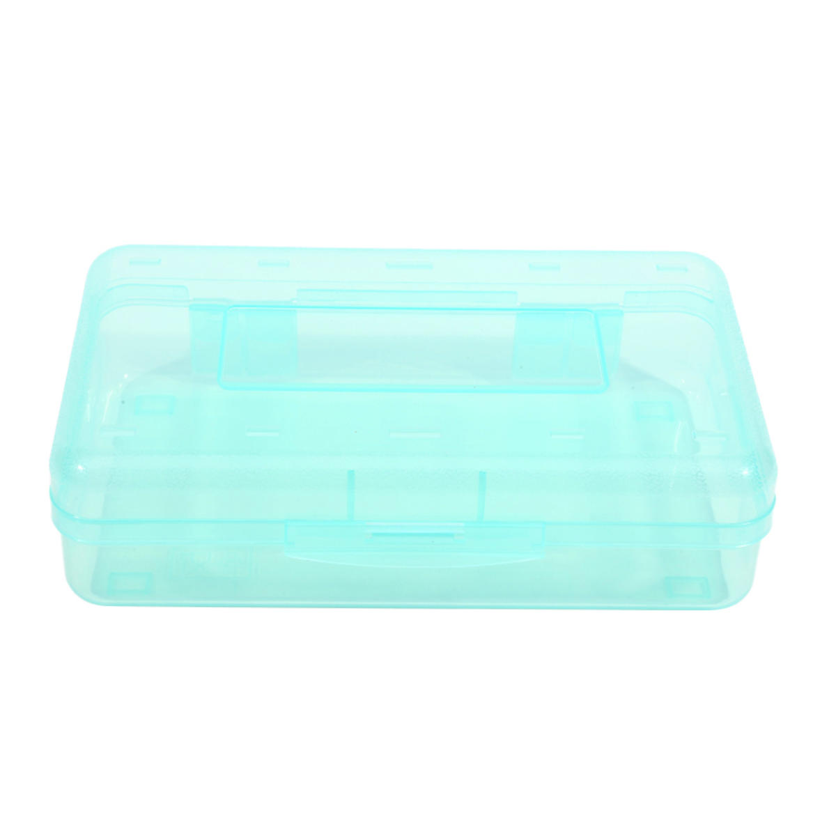 

1pc Large Capacity Transparent Pencil Storage Stationery Box Sketching Pencil Case Suitable for Storing Oil Painting Sticks Crayons Watercolor Pens