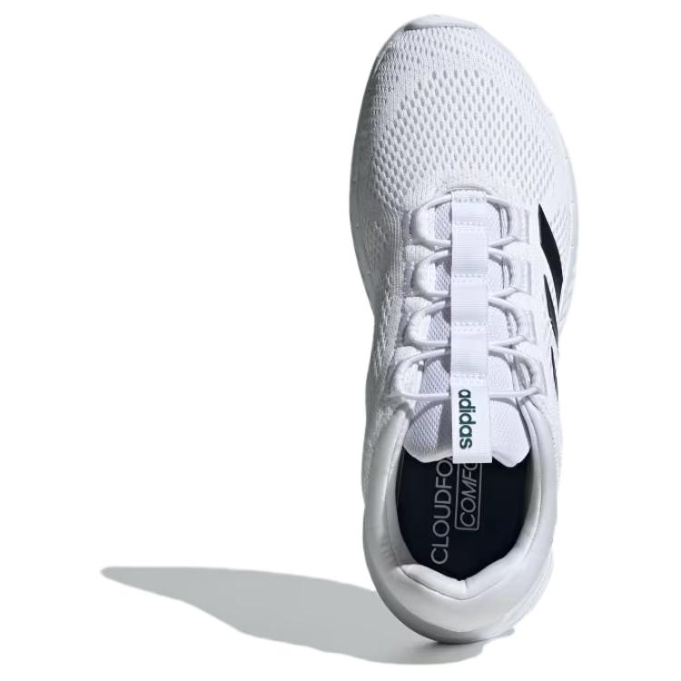 adidas Cloudfoam Comfy El 'White Black Collegiate Green' IH3610