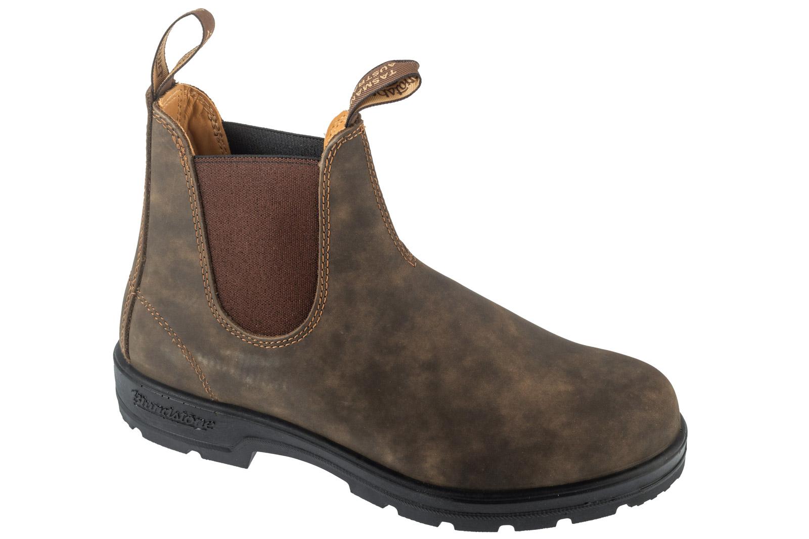 Blundstone Stiefel Mit Gummizug, GefüTtert, Unisex Braune Chelsea-Stiefel 44