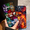 One Piece Portgas D Ace Case for iPhone 7 8 17Air 15 16 14 Plus 13 12 11 17 Pro Max XS Max XR Black Soft Phone Cover