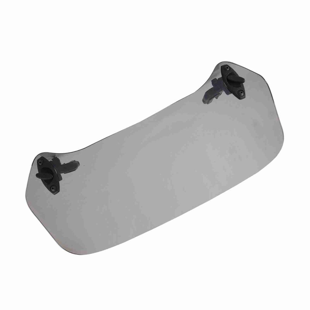 Universal Motorcycle Modified Windscreen Windshield Spoiler Air Deflector Smoked