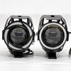 U7 LED Motorcycle Spotlight with Angel Eye & Strobe Functions
