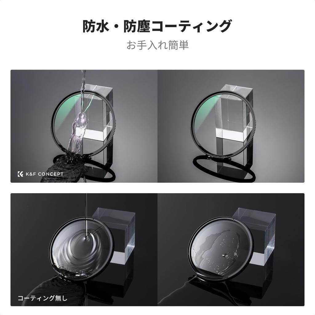 CONCEPT 95mm CPL High Low Optical PL Nano Circular Reflection Circular Polarizing Filter K&F Filter, Transmission, Reflectance, Glass, Filter,