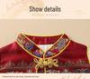Summer Baby Boy Birthday Tang Suit with Crown for Zhou Ceremony