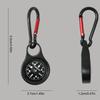 Mini Survival Compass with Carabiner Outdoor Camping Mountaineering Buckle Mini Compass Lightweight Portable Keychain Compass