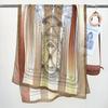 Trend fashion light luxury temperament printed long scarf high sense women with scarf holiday gift