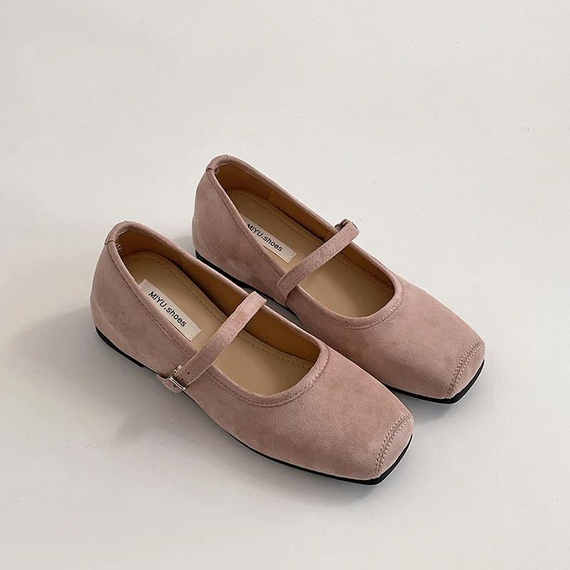 Fashion 2025 Retro Style Internal Elevation Women Mary Jane Shoes Ladies Soft Sole Dress Flats Casual Street Style Shoes