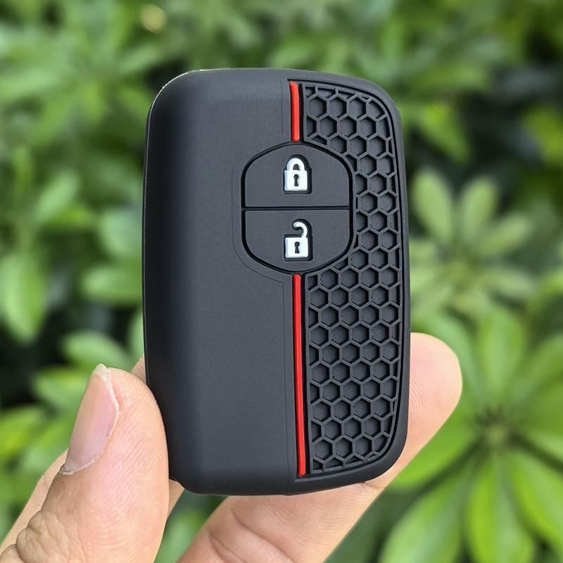 

Car Key Case Cover Protector For Toyota Camry Crown Majesta Highlander Land Cruiser Prado Kluger Mark X Subaru Foreste XV чёрный