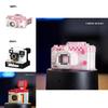 Vintage Retro Camera Building Blocks Toy For Kids Diy Plastic Assembly Toy Set With Abs Plastic Material 460-645 Blocks Included