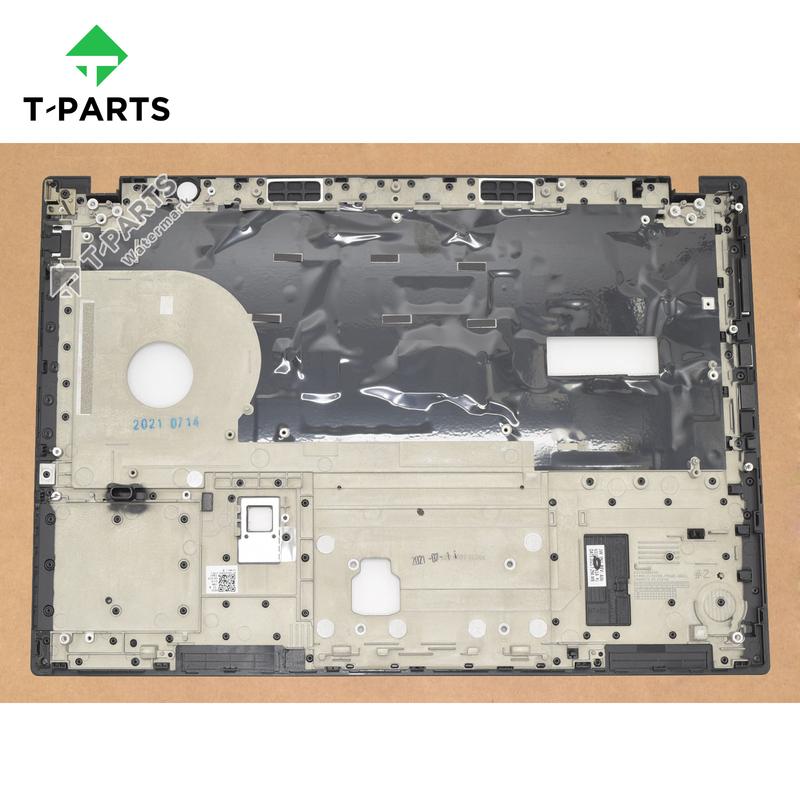 New 5CB0Z69256 AP1VA000400 Blk For Thinkpad T14 Gen 2 P14s Gen 2 Laptop Palmrest Upper Case Keyboard KB Bezel C Cover W/ FP