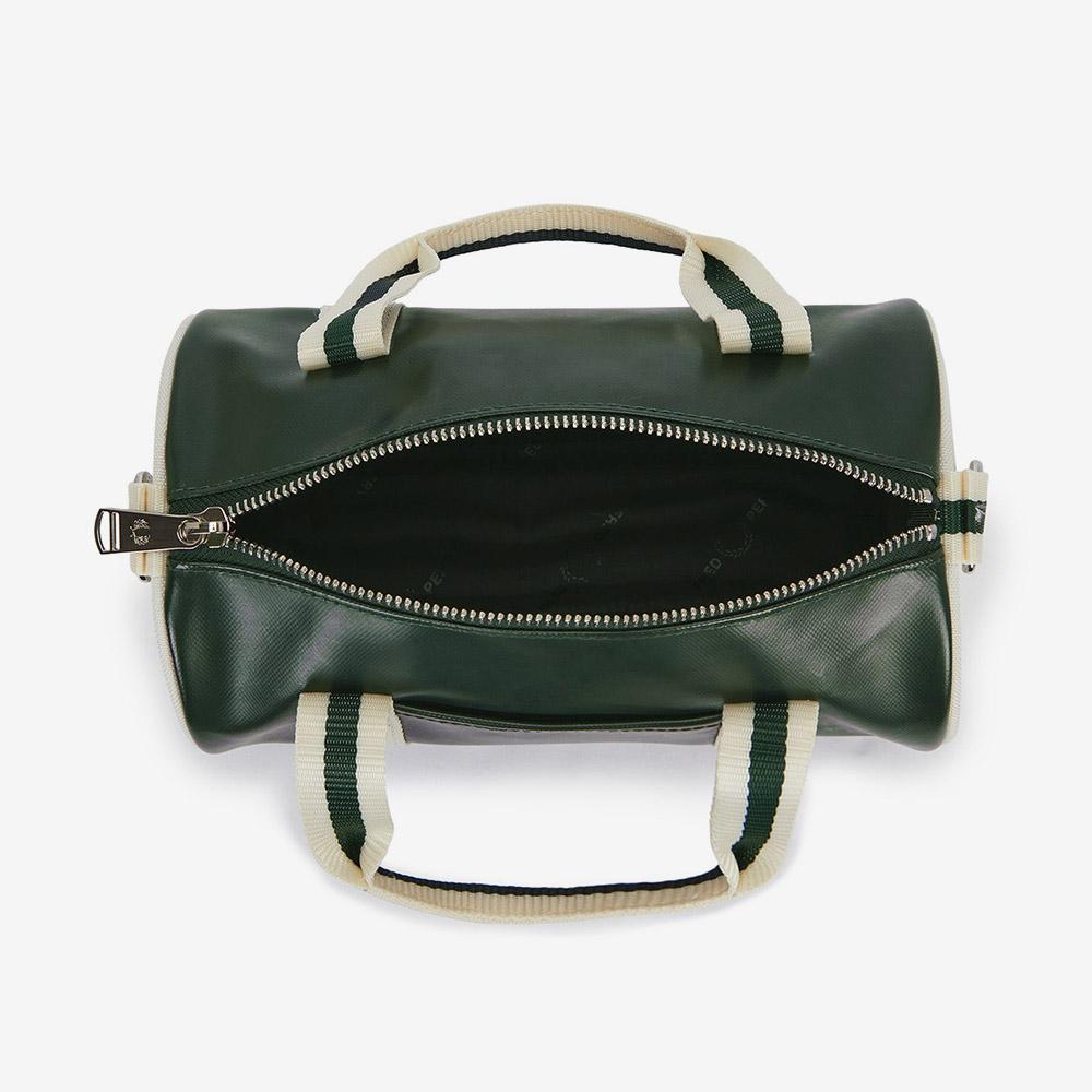 Fred Perry Classic Mini Barrel Bag - Night Green/Ecru Cfpu2539256-T11