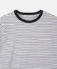 247Silijeu Usa Cotton 20-Count Striped T-Shirt White