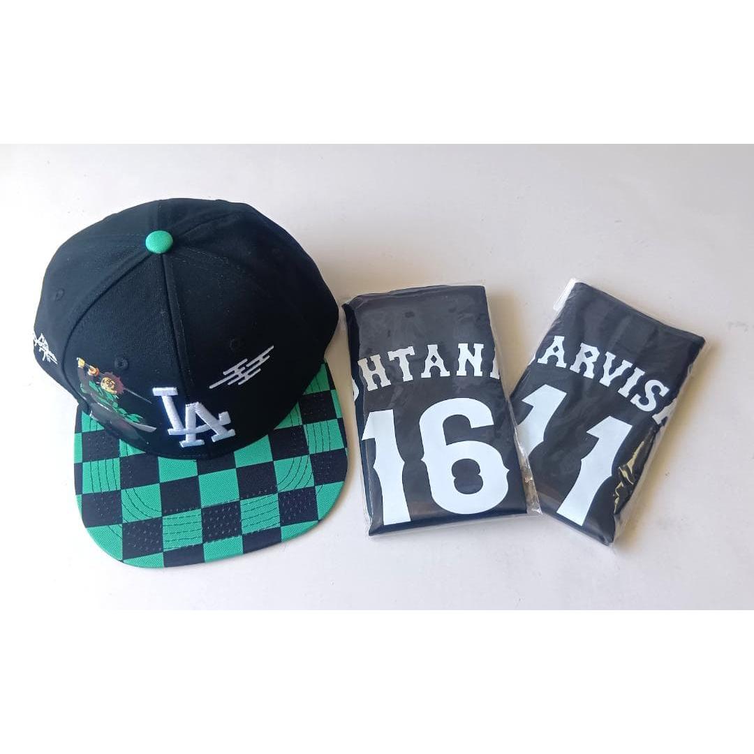 Used [Price reduction] Dodgers Stadium Limited  Demon Slayer: Kimetsu no Yaiba  Cap + WBC Eco Bag Daru Otani