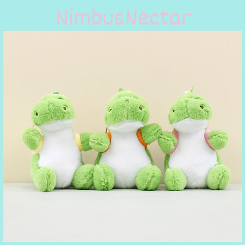 Entzückender Plüsch-Dinosaurier-Rucksackanhänger Niedlicher Schlüsselanhänger Weiches Spielzeug für Kinder
