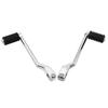 Front and Rear Levers w/Shifter Pegs,Heel/Toe Shift Pegs For Harley 1986-2017 FL Softail 1988-2023 Touring 2008-up Trike