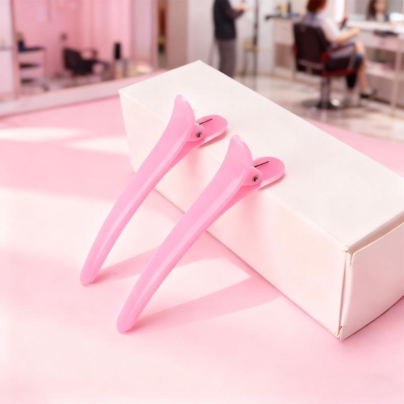 6Pcs Hair Brush Set Bristles Hair Brush Edge Controls Brush Tail Comb with Duckbill Clips Rubber Band for Women Girls