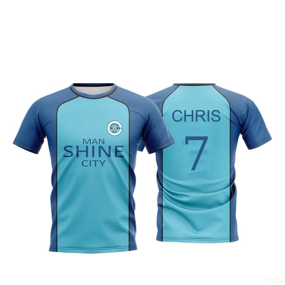 Blue Lock Manshine City Maglietta Uniforme T-shirt NAGI Anime Giapponese Gioco di Ruolo Top Uomo e Donna Maillot