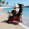 Martinimanson Fashion Beach Towel: Ideal for Summer Adventures Soft, absorbent and quick drying suitable for swimming and bathing