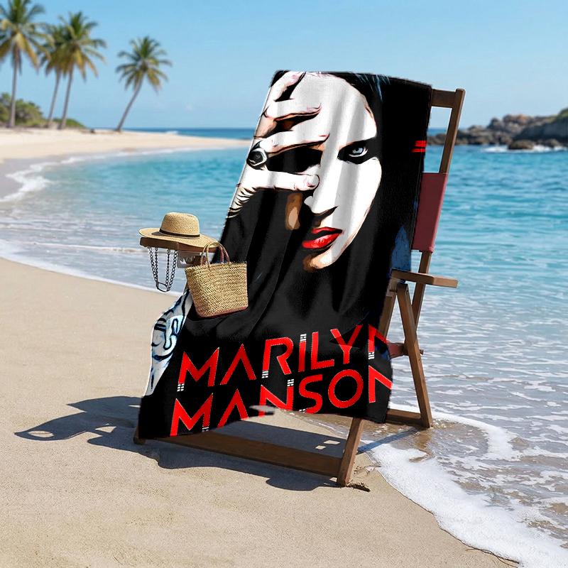 Martinimanson Fashion Beach Towel: Ideal for Summer Adventures Soft, absorbent and quick drying suitable for swimming and bathing