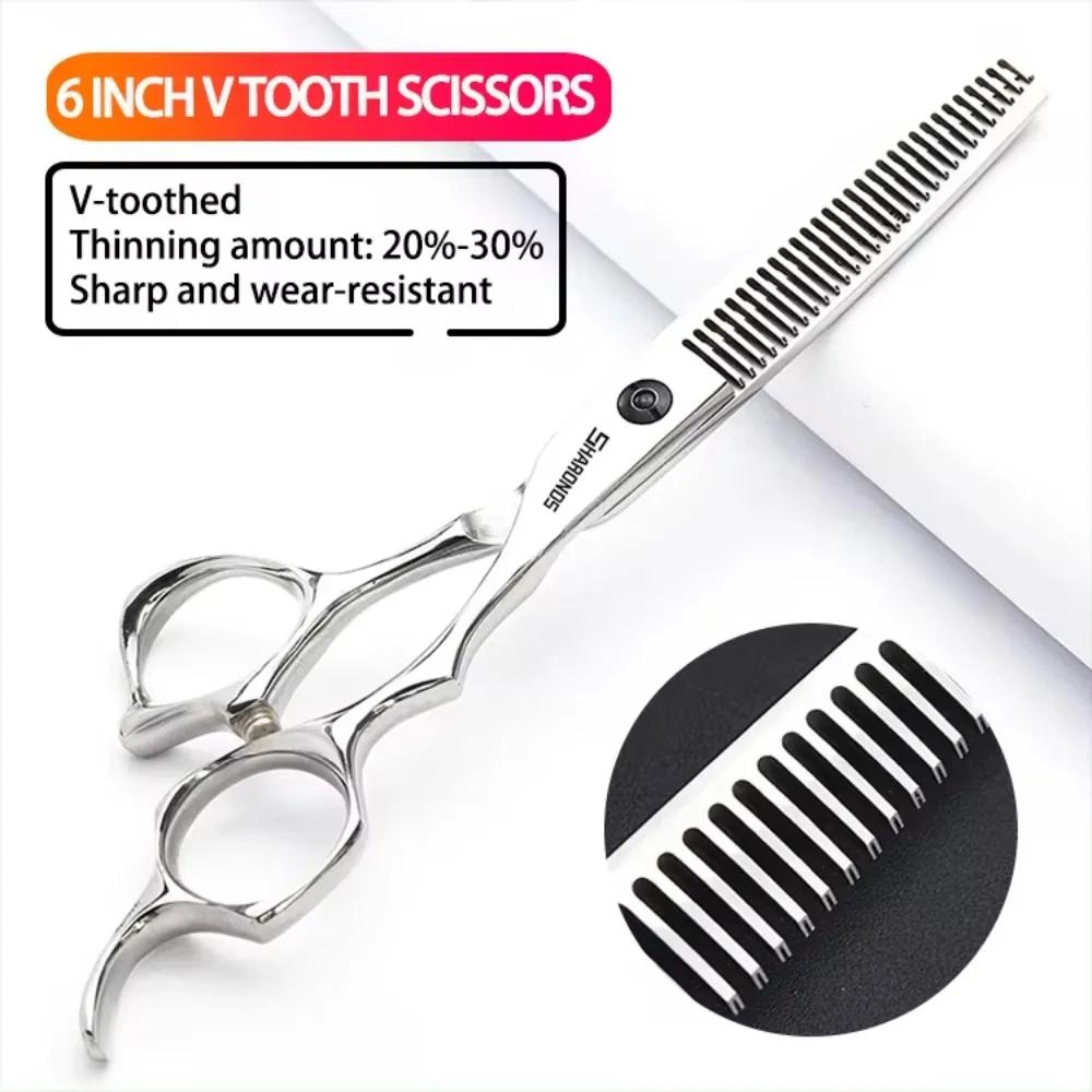 5.5/6/6.5 Inch Professional Hair Cutting Scissors Set Hairdressing Scissors Exclusive Hairstylist Barbers Shears Cutting Tools