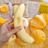 Hand Relax Sensory Fidget Ball Simulated Yellow Banana Fidget Banana Squishy Toy  Student