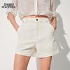 Peacebird Denim Mid-Length Shorts AAHBG240K