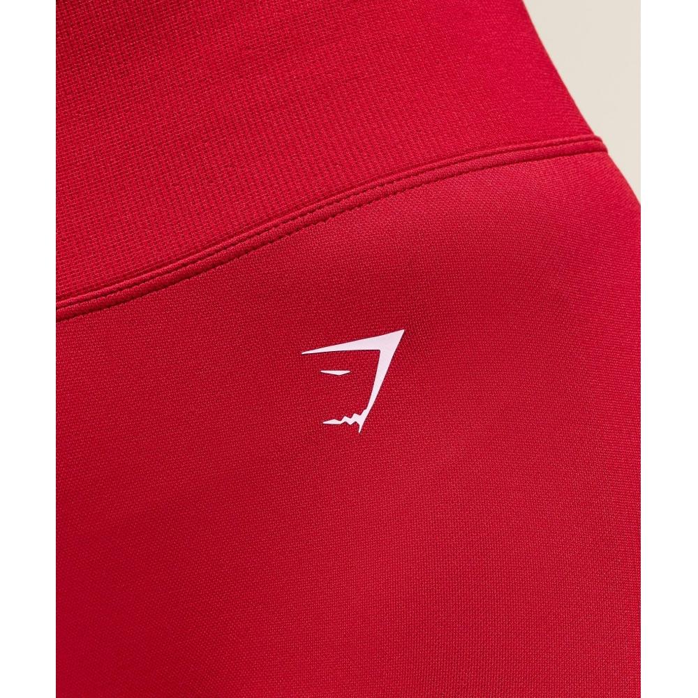 Gymshark Lift Varsity Seamless Leggings Carmine Red B2c9e Rbqw