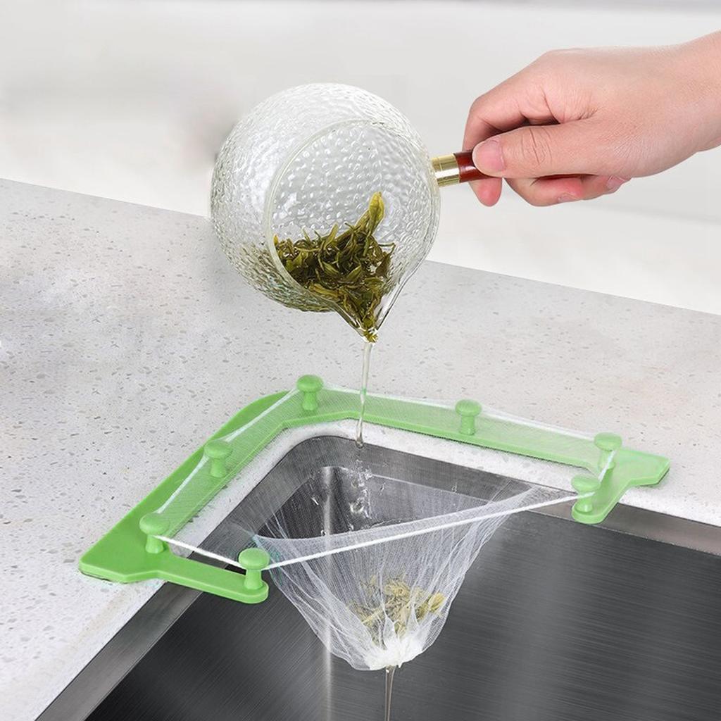 Kitchen Sink Strainer  Sink Strainer With Sink Strainer Bags Hanging Mesh Bag Kitchen Strainer Fine Mesh Bag Corner Sink Waste Storage
