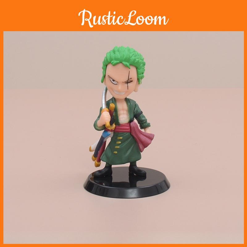 Pvc Piece One Model Ornament Set Of Six For Anime Enthusiasts And Display