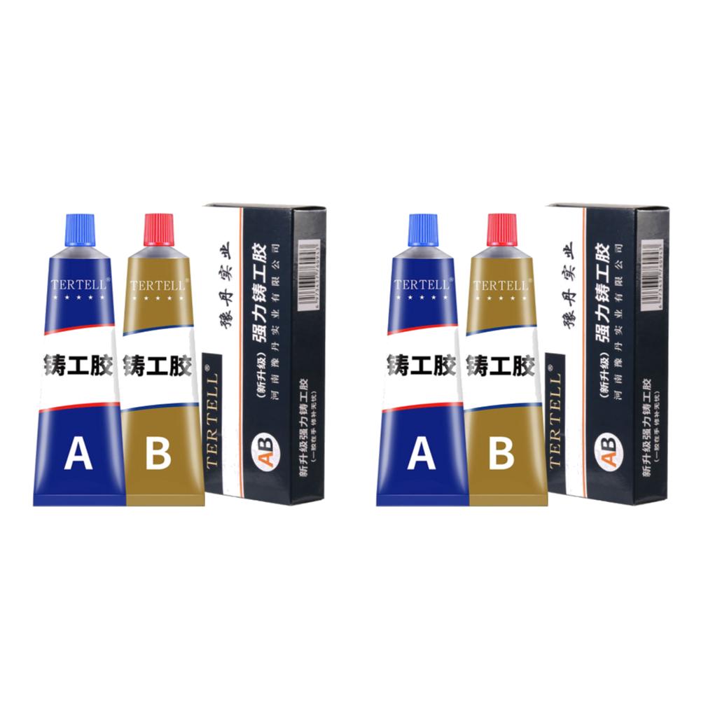 Super Strong Metal Repair Glue Welding High Temperature Resistant AB Glue Metal Plastic Filler Epoxy Adhesive Waterproof Sealant