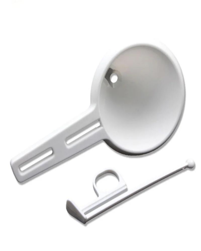 

Регулируемая ручная воронка для выпечки, дозатор для сливочного теста, шоколада, жидкого теста, формы для выпечки печенья, кексов, блинов белый