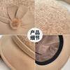 Middle-Aged And Elderly Hats Women'S Wool Leisure Basin Hats Foreign Style Versatile Warm Ear Protection Bucket Hats