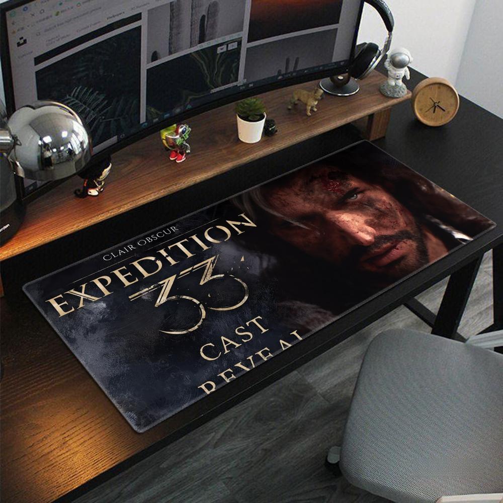 Clair Obscur Expedition Tappetino per Mouse Tastiera Mouse Mat Grande Mousepad da Gioco Accessori da Gioco Armadio PC XXL Tappetini da Scrivania xCM
