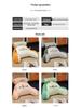 Large Soft Bed Backrest and Headboard Cushion - Ice Beans Pillow for Sleeping and Lounging