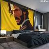 John Wick Art Wall Tapestry, Aesthetic Printed Fabric Blanket, Suitable for Bedroom, Living Room, and Home Decor.