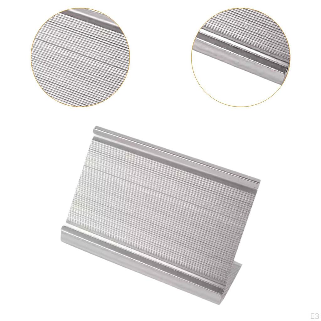 L Type Table Top Sign Holder for Price Tags And Information Display In Hotels Offices