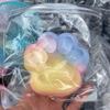 Rainbow Tri-Color Cat Claw TPR Pinch Toy - Creative, Colorful Stress Reliever