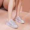 Fashion High Top Spring Black Women Shoes New Style Fashion 9.5CM Platform Shoes Platforms Sneakers Tide Shine Bling Rhinestone Shoes