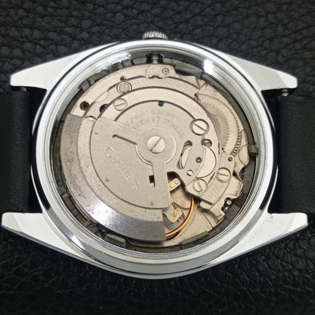 VINTAGE REFURBISHED SEIKO 5 AUTOMATIC 6309A JAPAN MENS SILVER WATCH a442418-1