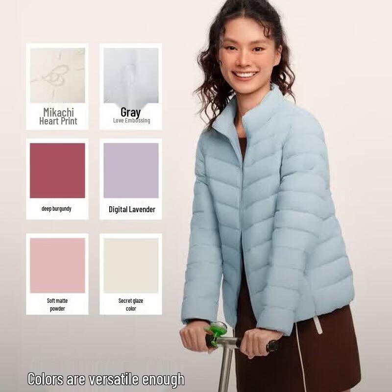 BOSIDENG Women s Lightweight Duck Down Puffer Jacket